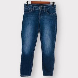 LUCKY BRAND Lolita Low Rise Stretch Crop Jeans Blue Size 6